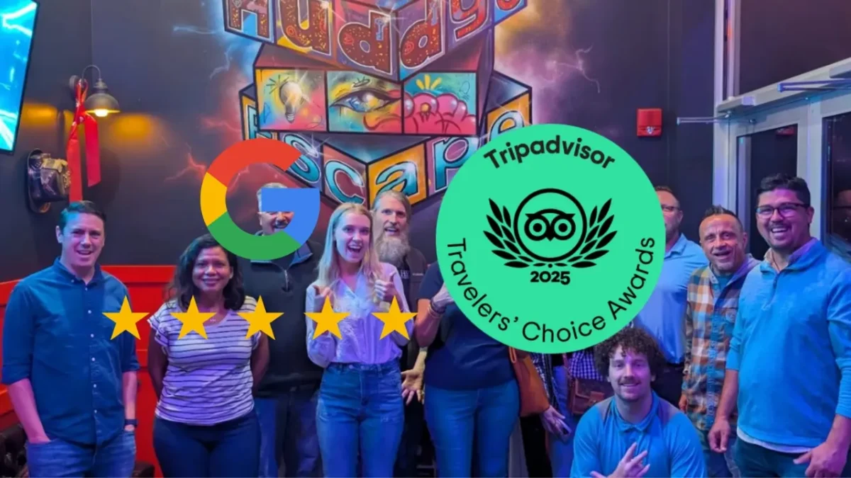 Team building huddys escape ocala